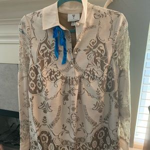 Ana Sui target brand baby doll long sleeve dress